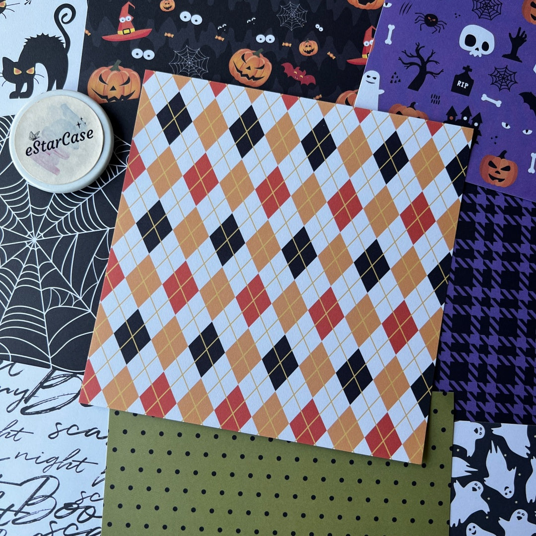 24pcs Halloween Theme Paper 22009