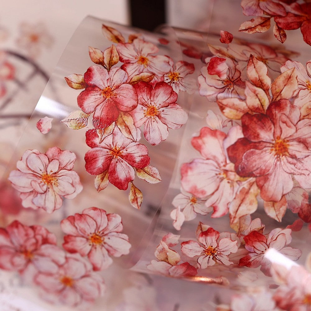 5.5cm*120cm Red Bean Flower Tape