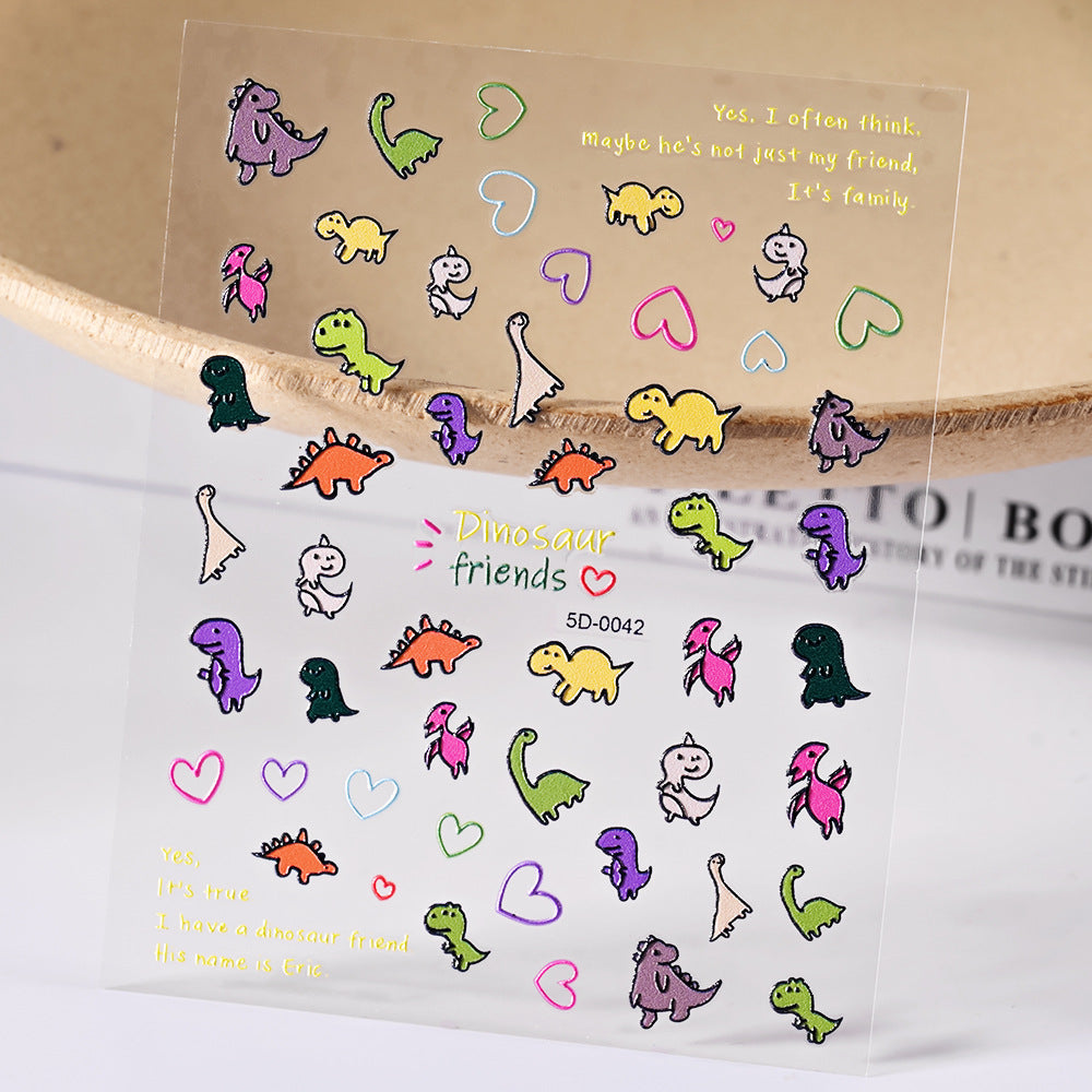 Cute Dinosaur Mini Stickers