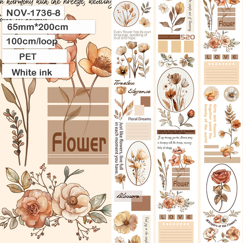 6.5cm *200cm Flower Tape