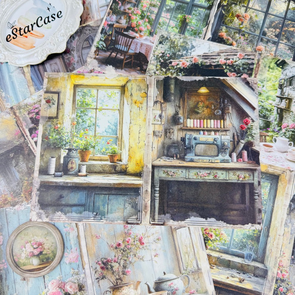 Afternoon Tea Vintage Paper 8pcs