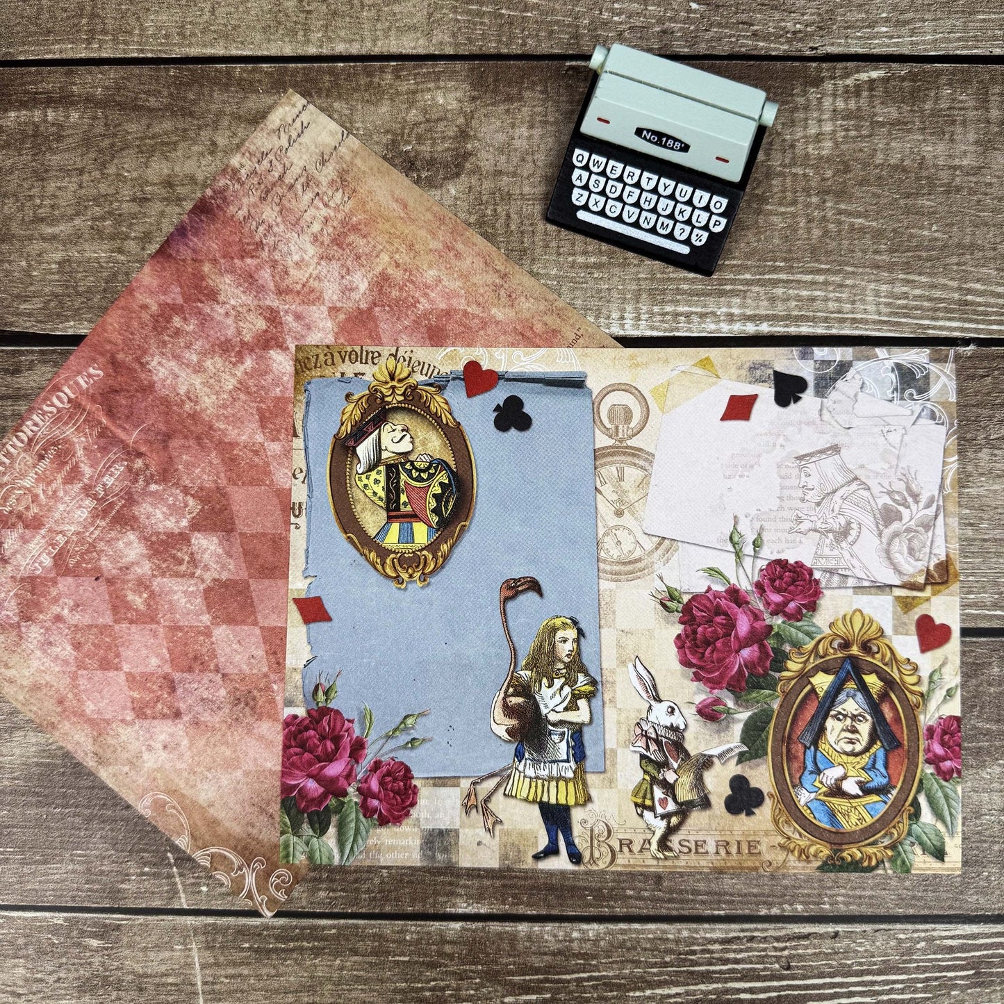 Alice Theme Paper 12pcs