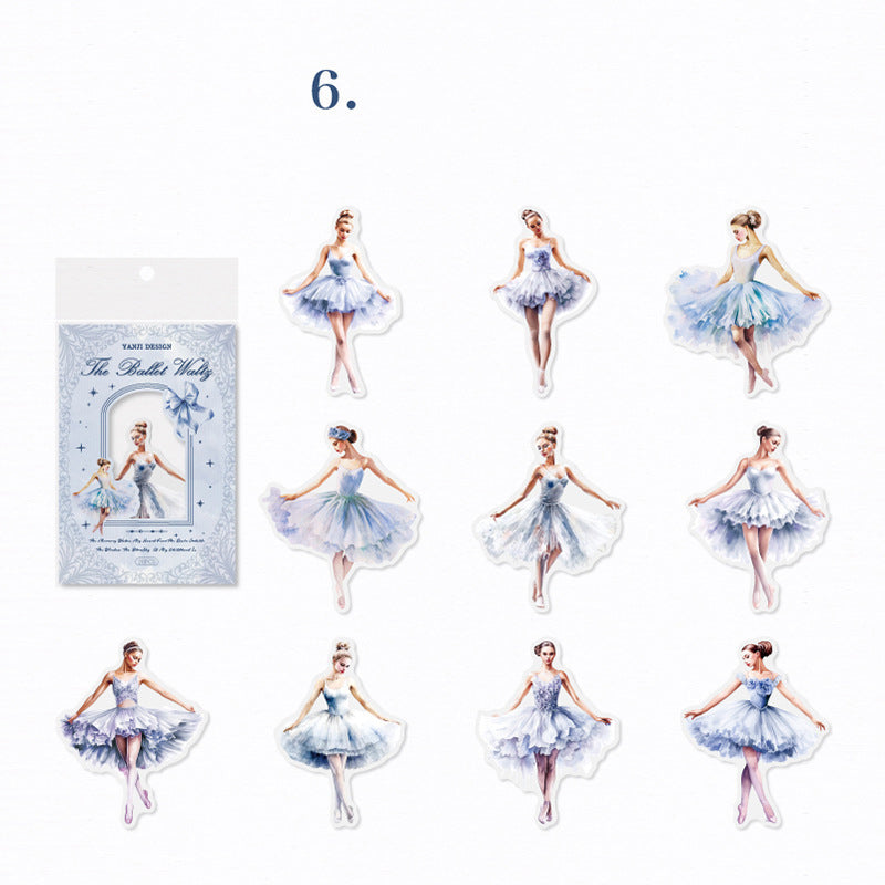 Ballet Ballad Stickers 20pcs