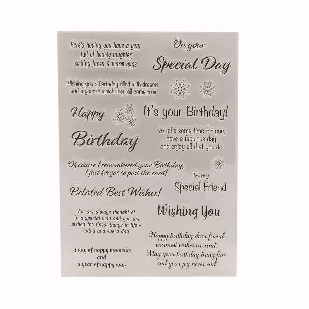 Birthday Wishes Stamp T2143