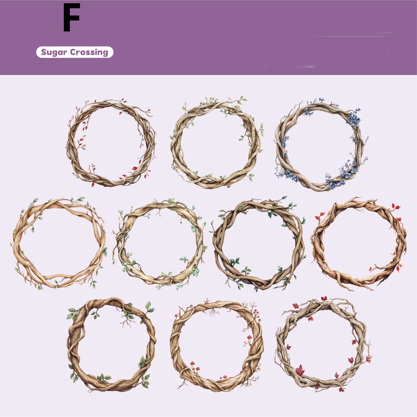 Branch Sticker Pack 20pcs