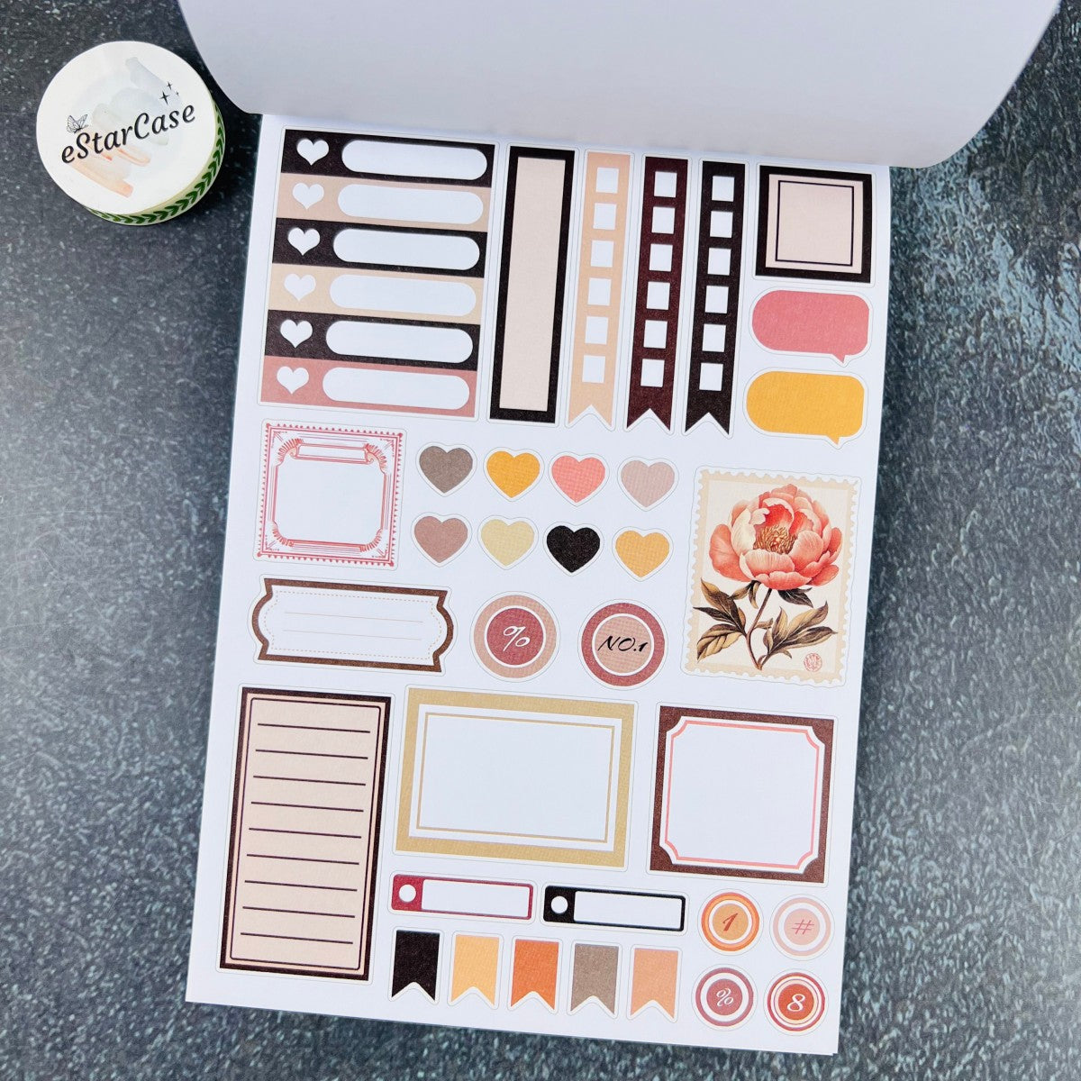 Charm Moment Sticker Book