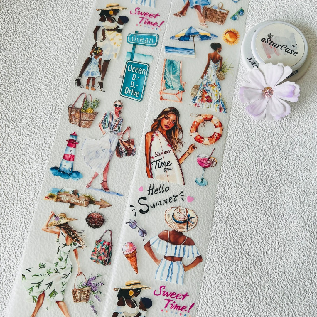 6.5cm*2m Coastal Art Tape