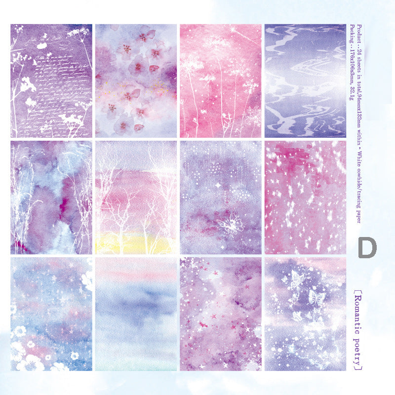 Color of the World Paper 24pcs