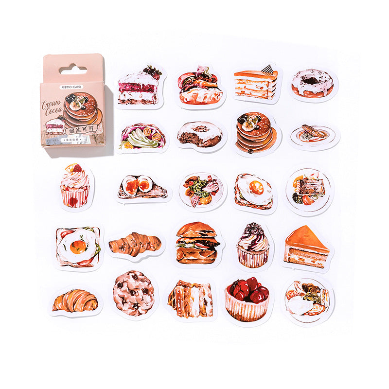 Creamy Cocoa Stickers 46pcs