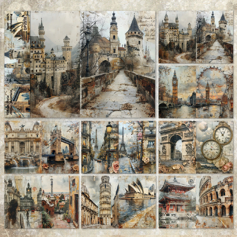 Vintage Paper 8pcs DP2510