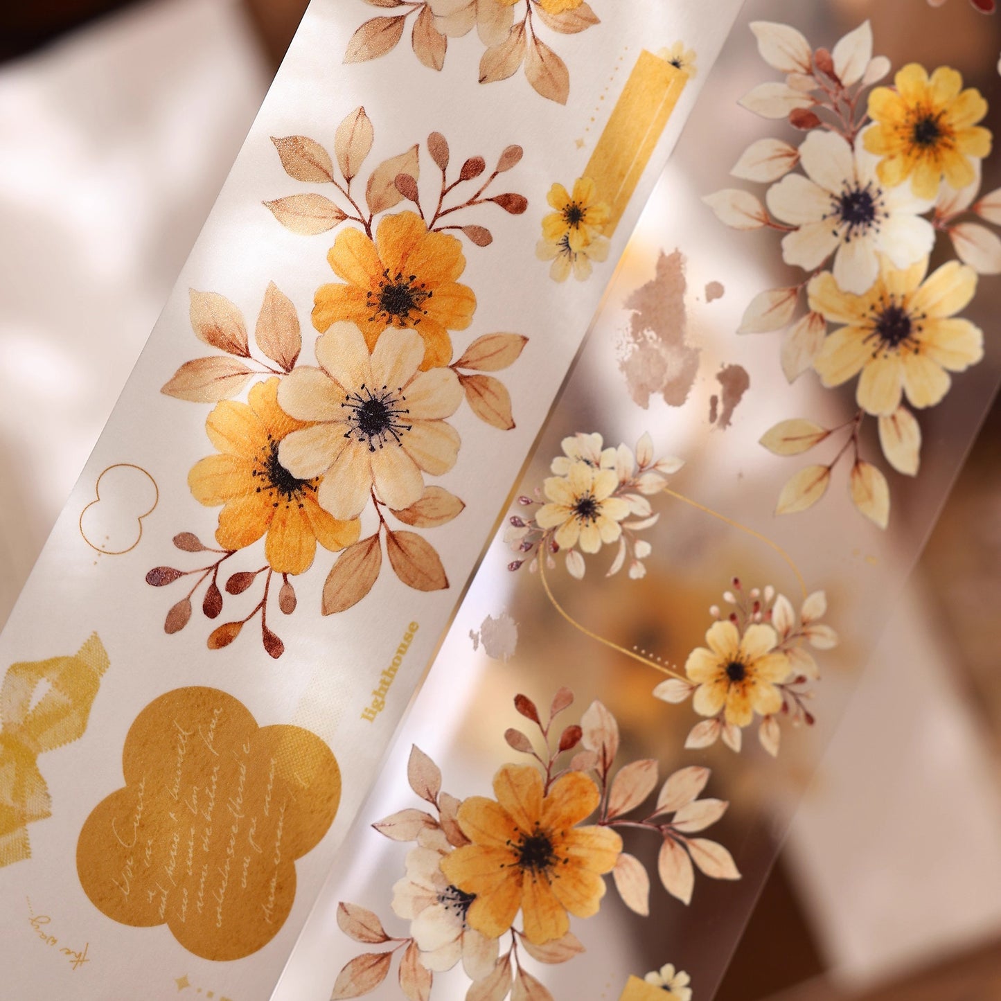 5.5cm*200cm Daisy Flower Tape