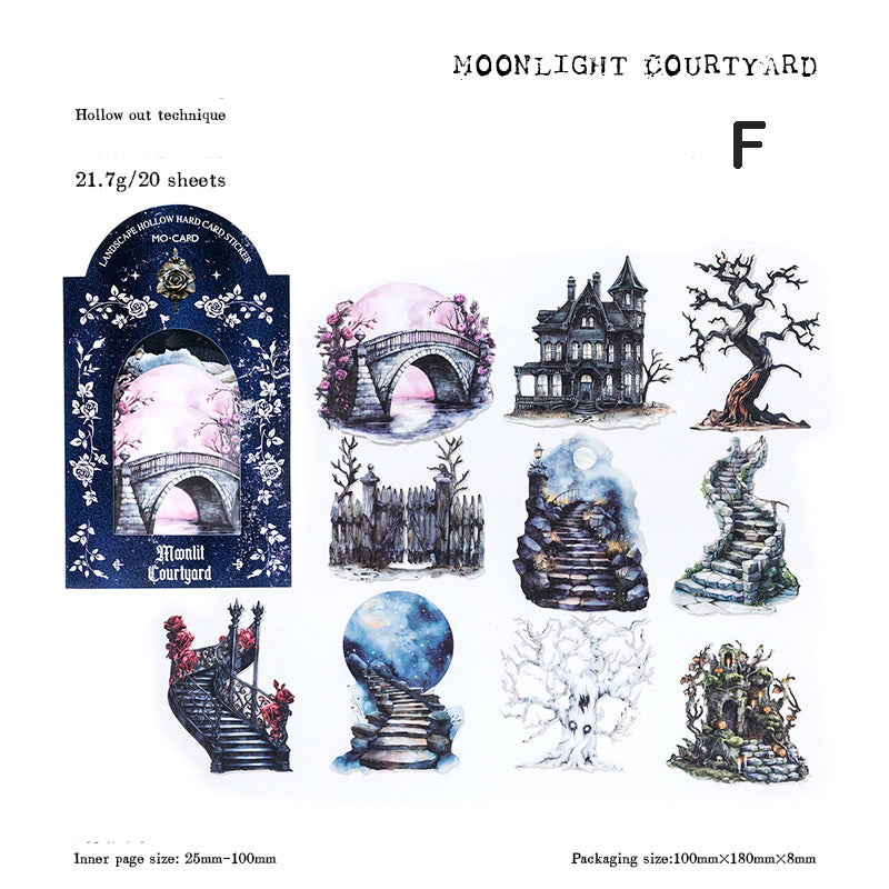 Dark Fantasy Woven Paper 20pcs