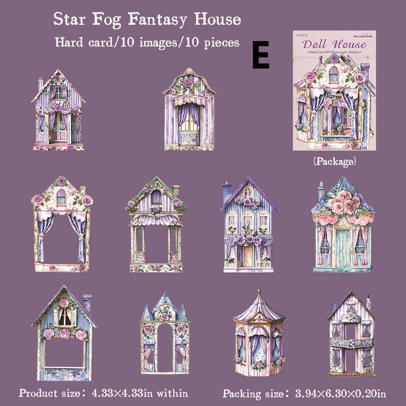 Doll House Sticker 10pcs