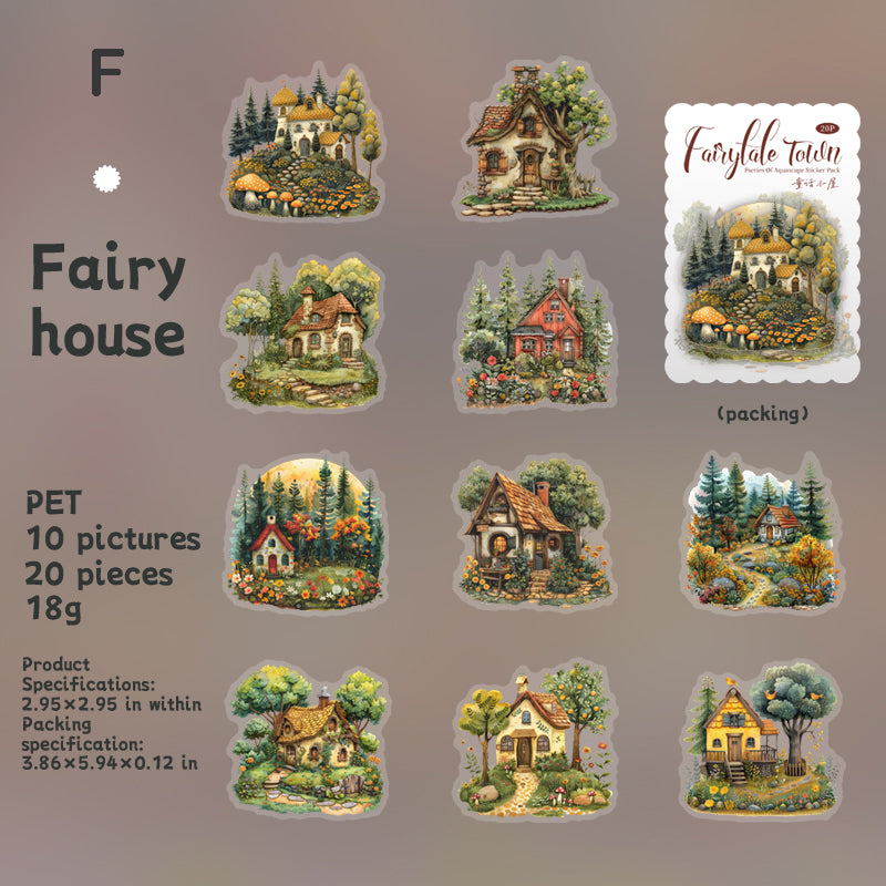 Fabletown Stickers 20pcs