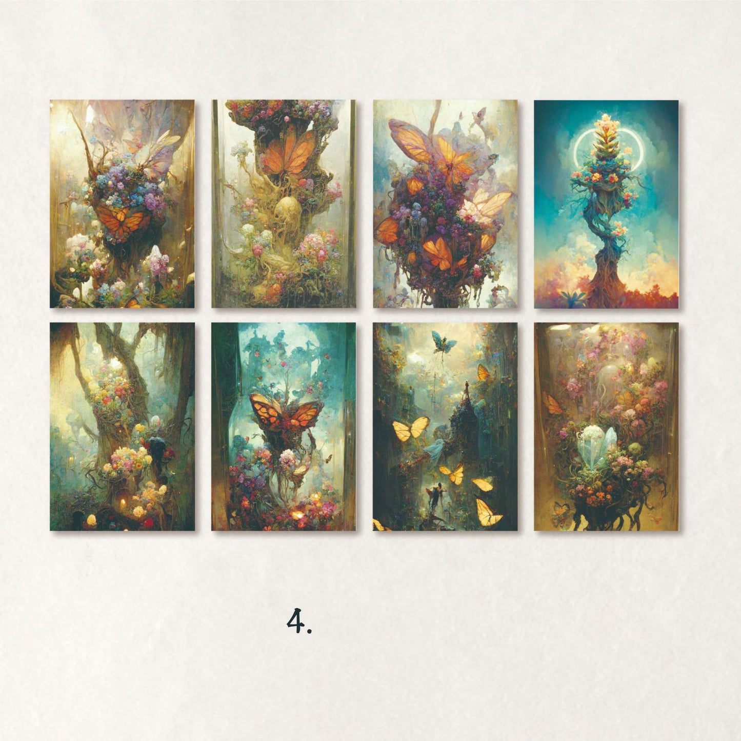 Fairy Tale Dream Series Sticker Pape 16pcs