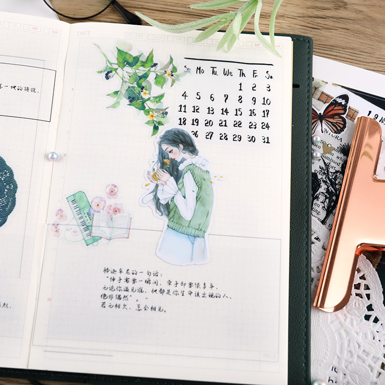 First Sight Beautiful Girl Stickers 15pcs