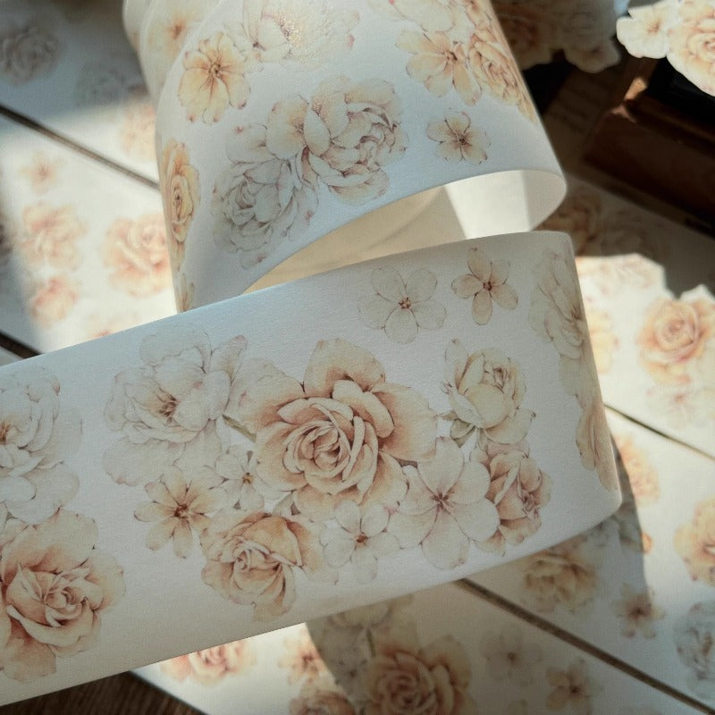 6cm*120cm Flower Evening Language Tape