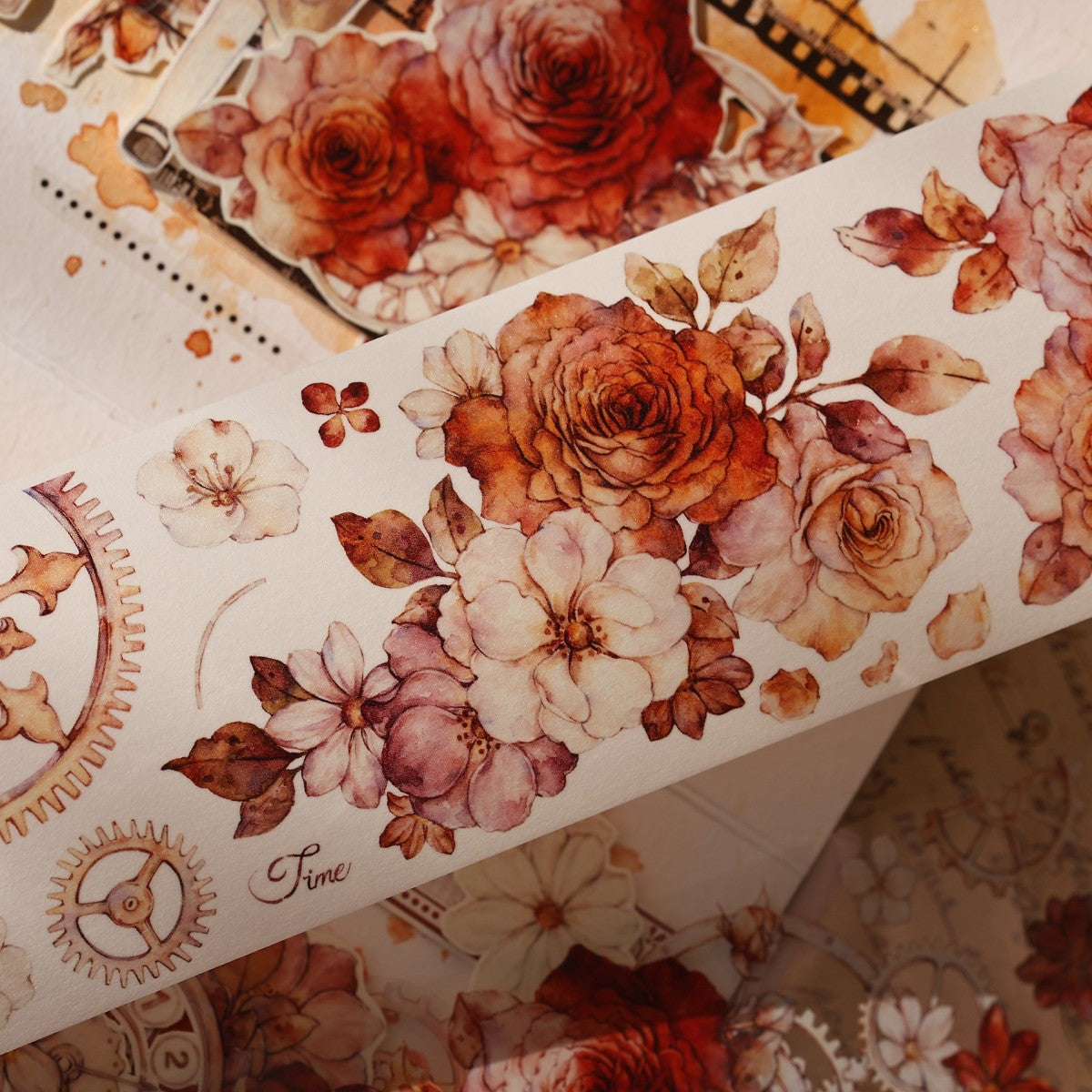 6cm*120cm Flower Language Moments Flower Tape