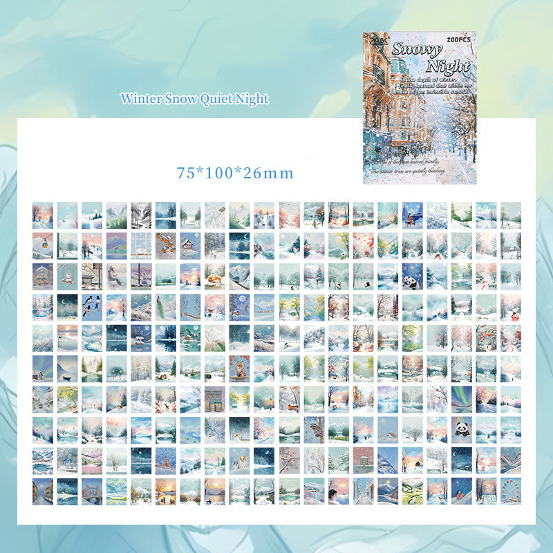 Four Seasons Paper Book 200pcs