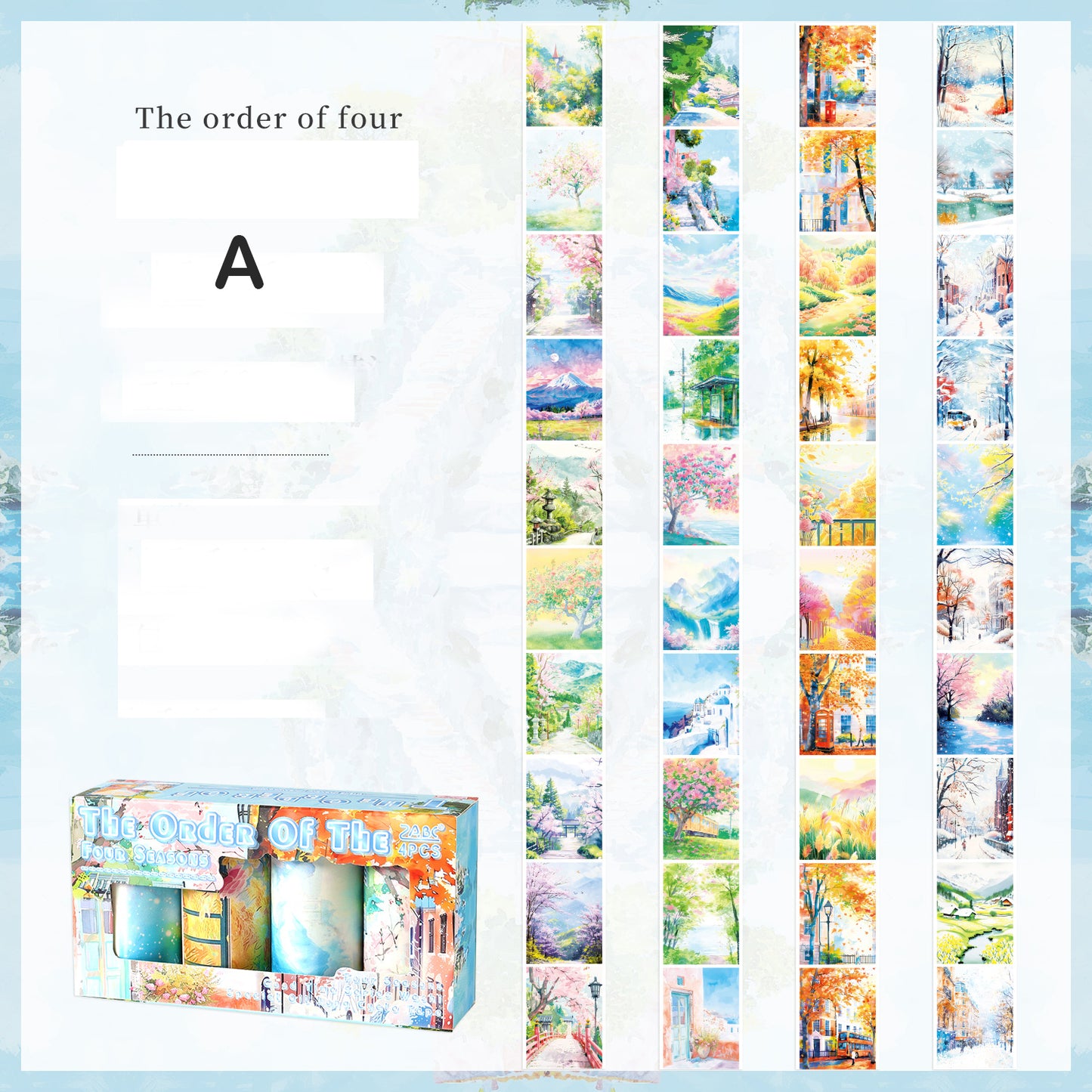 Four Seasons Tape Set