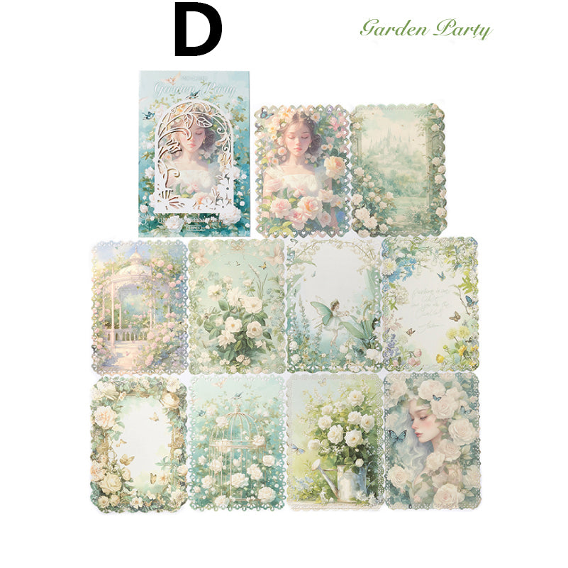 French Romantic Paper 10pcs