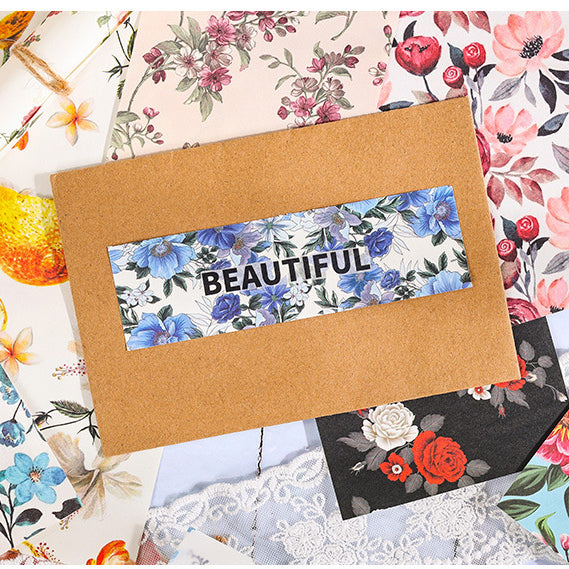 Garden Flower Paper 100 pages