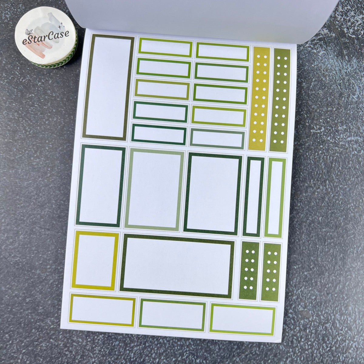 Green Corner Sticker Book