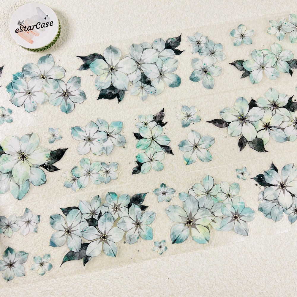 6cm*100cm Pre-cut Greenery Flower Tape