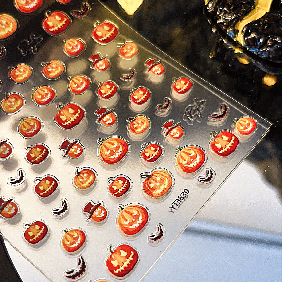 Haloween Pumpkin Mini Stickers