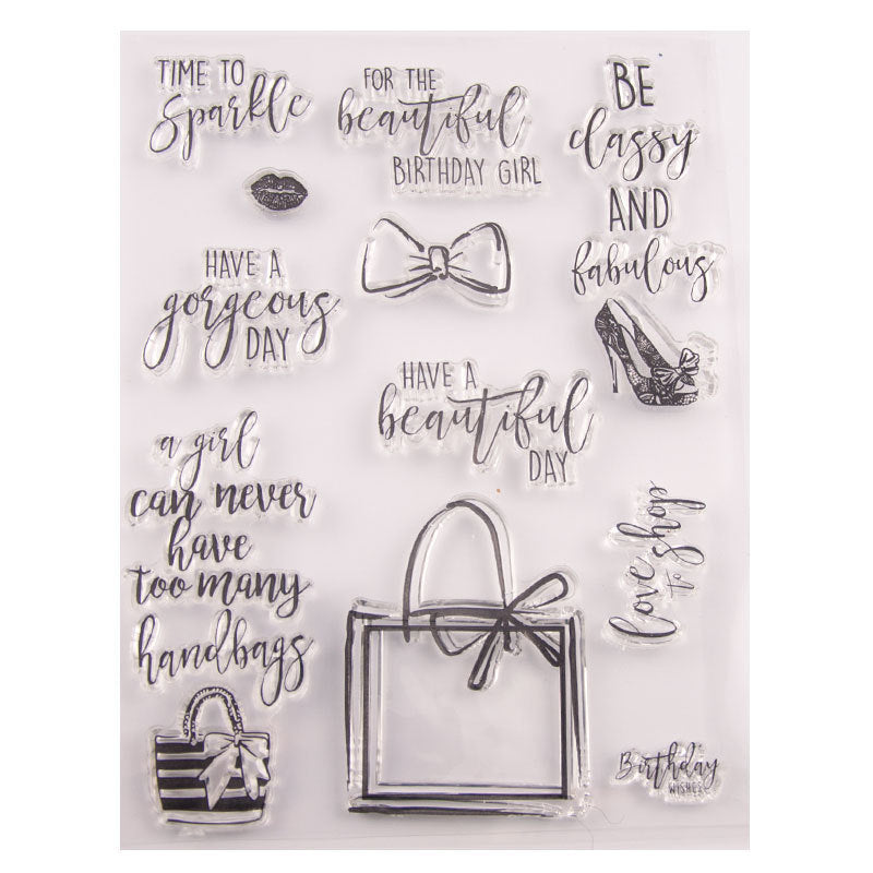 Happy Time Stamps T1566