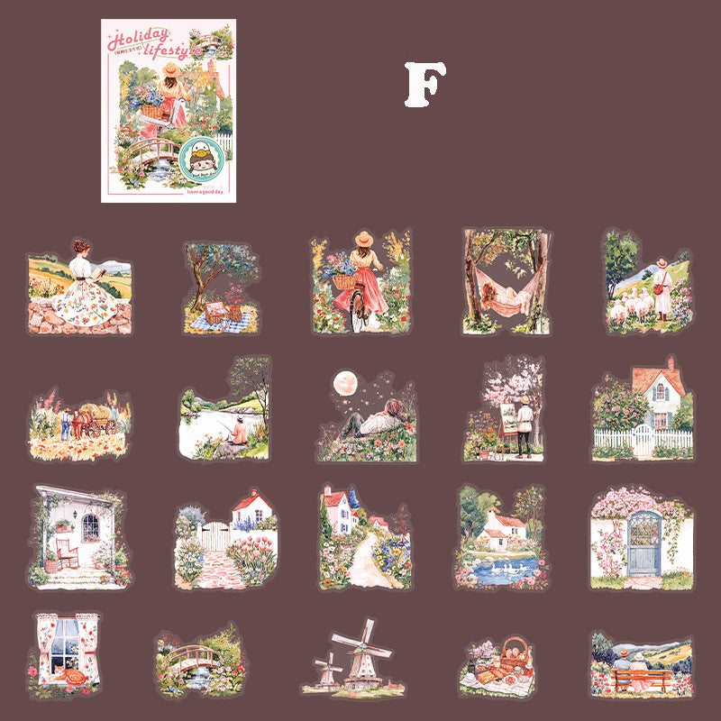 Holiday Lifestyle Sticker 20pcs