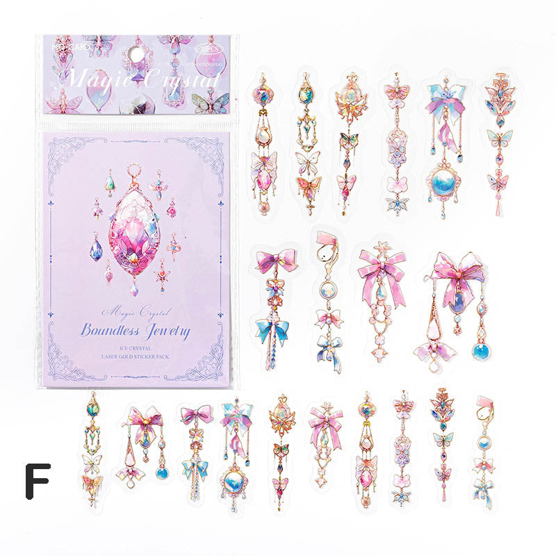 Jewelry Fantasy Stickers 20pcs