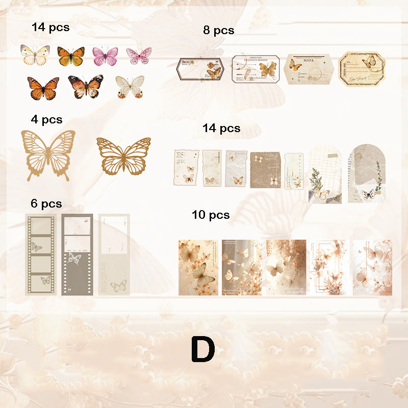 Journey Through the Years Material Pack 56pcs