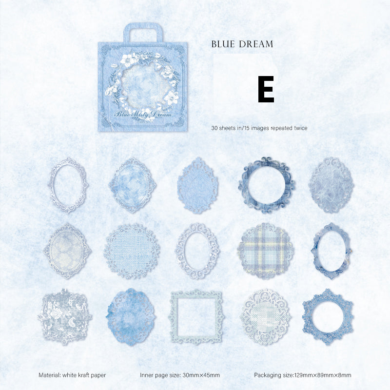 Lace Light Serier Sticker 30pcs