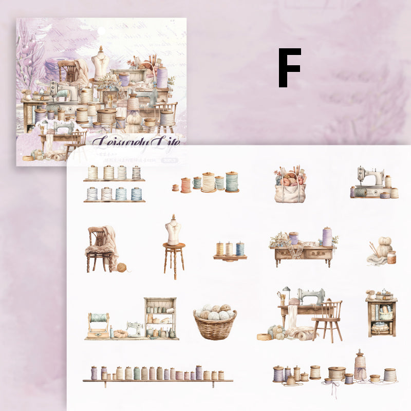 Leisure Life Series Sticker 30pcs