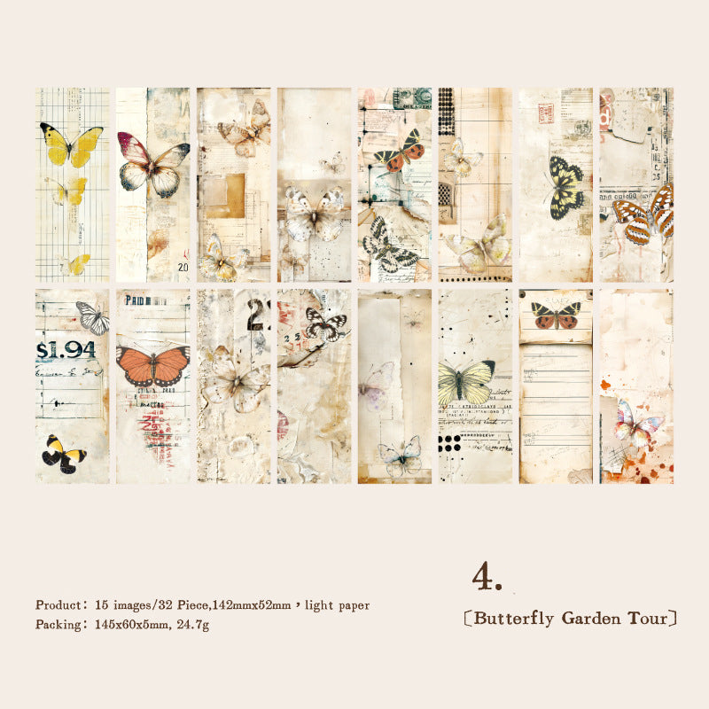 Leisure Time Vintage Paper 32pcs