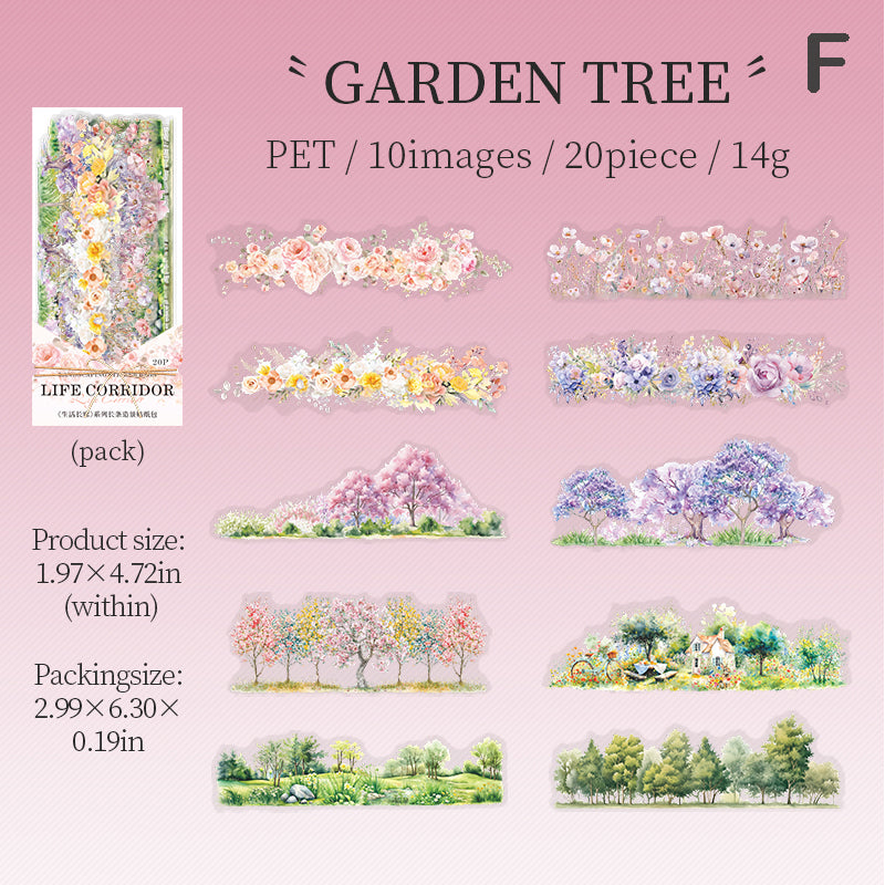 Life Corridor Stickers 20pcs