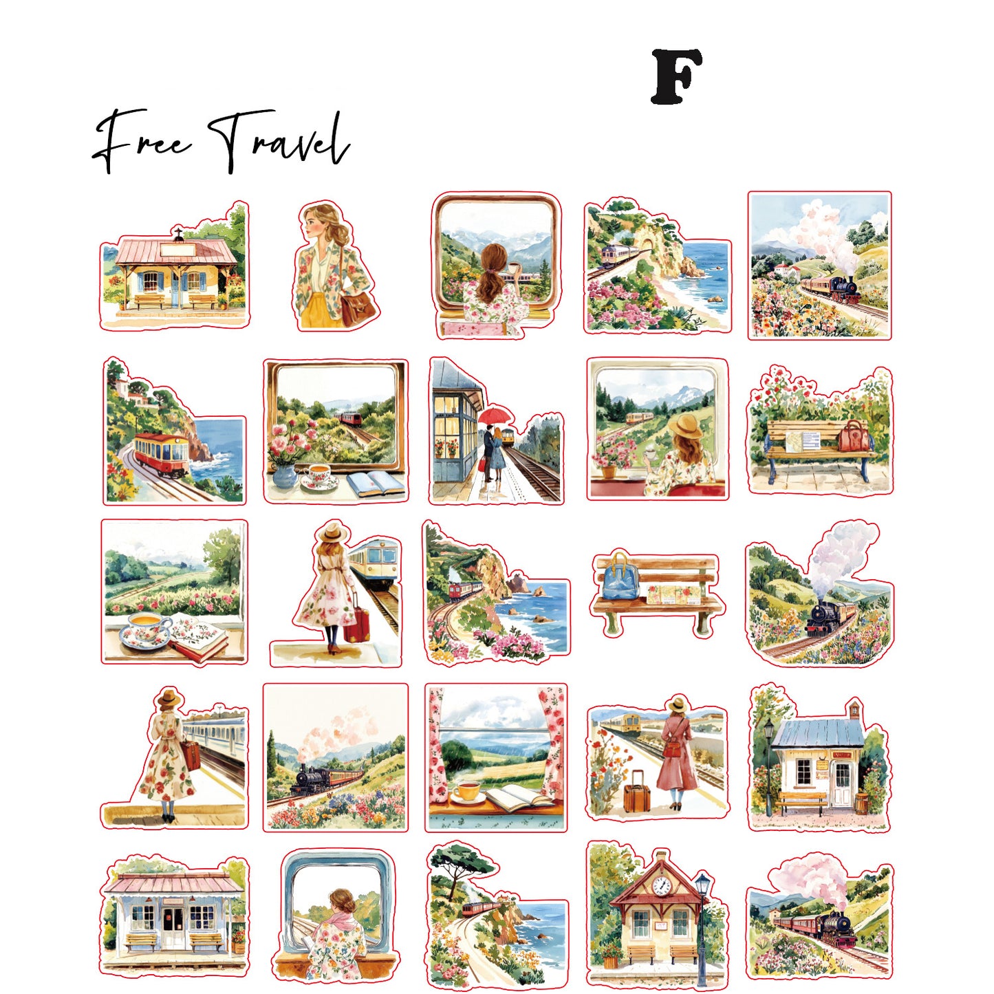 Life Notes Sticker 25pcs