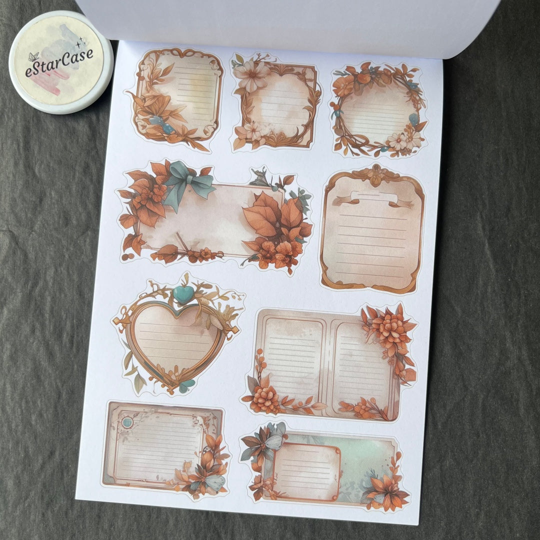 Maiden's Heart Sticker Book