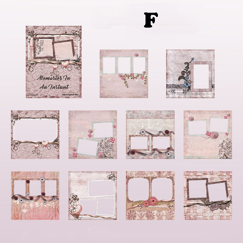 Memories In An Instant Paper 10pcs