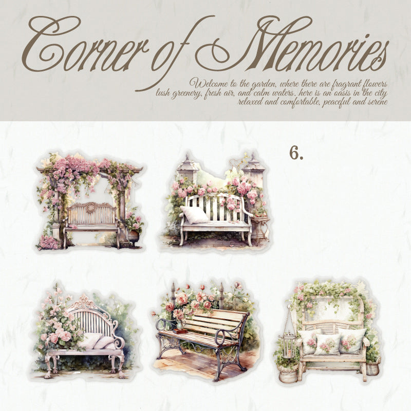 Memory Corner Stickers 10pcs