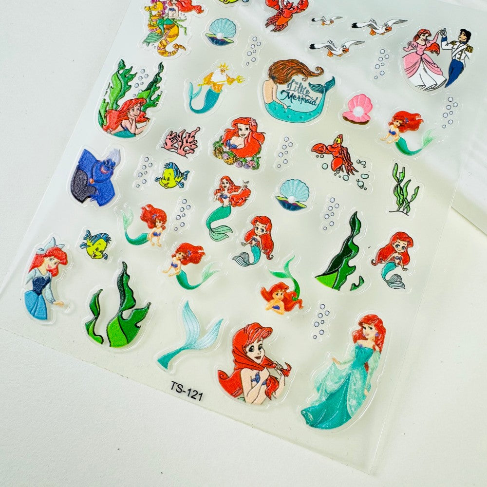 Mermaid Mini Stickers