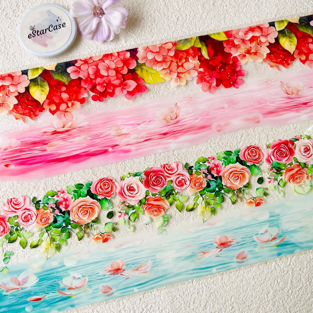 95cm*2m Midsummer Floral Tides Tape