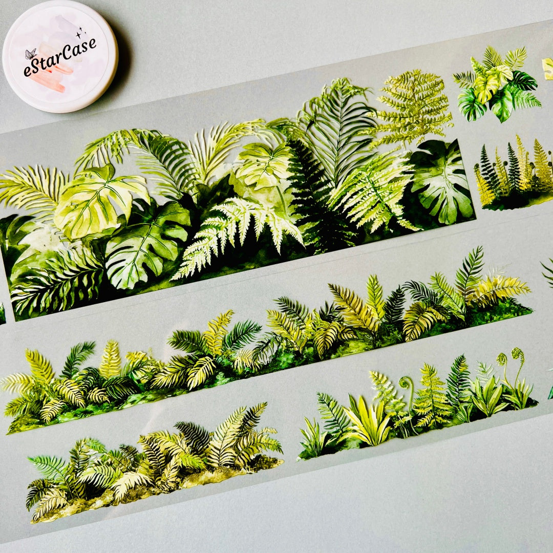 80cm*2m Misty Fern Wilderness Tape