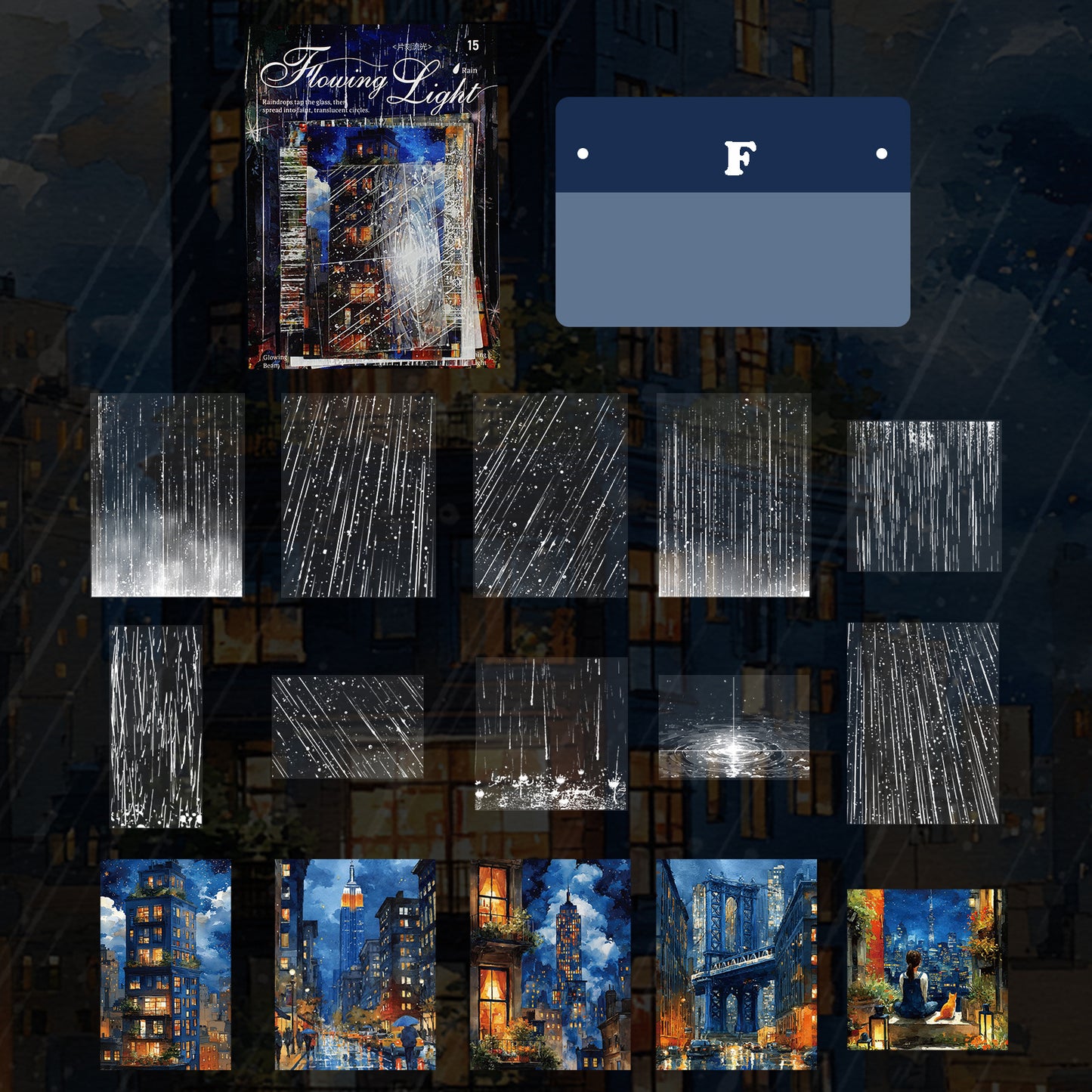 Moment of Light Sticker 15pcs