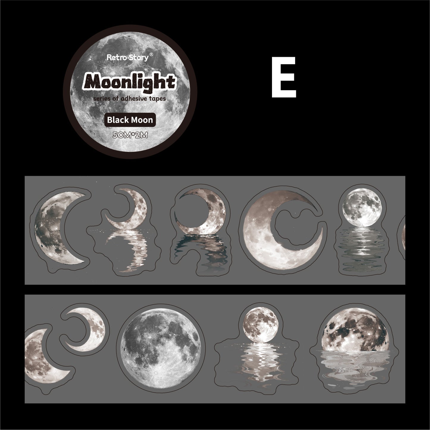 Moonlight Pre-cut Tape