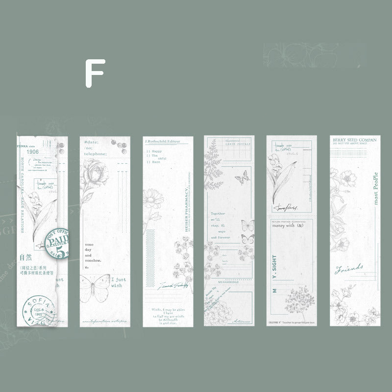 Multi-Material Tearable Sticky Note 15pcs