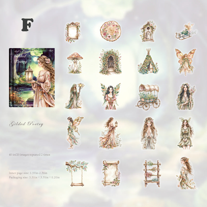 Muse Illusion Sticker 40pcs