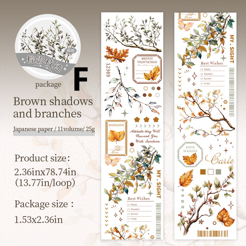 Notes of Branches & Leaves All Tape
