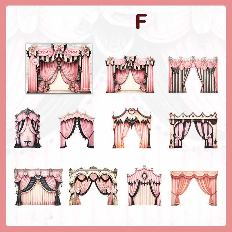 Opera Stage Paper 10pcs